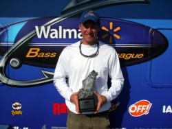 Dan Martin of Creve Coeur, Mo., earned $2,471 as the co-angler winner of the Sept. 10-11 BFL Ozark Division event.