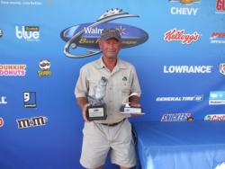 Co-angler Joel Milner of Talbotton, Ga.,  used a 14-pound, 12-ounce catch to win the two-day BFL Super Tournament on West Point Lake. Milner took home $2,441 in winnings for his effort.