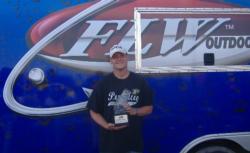 Co-angler Justin Clift of Indianapolis, Ind., won the two-day BFL Super Tournament on the Ohio River with a total catch of 7 pounds, 9 ounces. For his efforts, Clift took home over $2,500 in winnings.