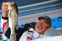 Pro Mike McDonald of Randleman, N.C., used a 42-pound, 7-ounce catch to finish the Potomac River event in third place. 