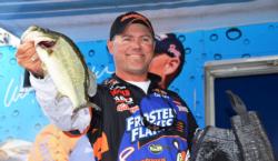 Kellogg's team pro Dave Lefebre of Union City, Pa., used a catch of 41 pounds, 5 ounces to finish the Potomac River event in fourth place.