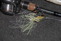 Spinnerbaits will be a good choice for covering water and finding fish.