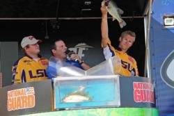 Crankbaits were the choice for fourth-place LSU