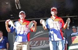 Sam Starr and Brady Sherman took second place for McPherson High.