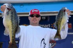 Pro Willie Church of Cottonwood, Calif., heads into the finals on Lake Shasta in third place.