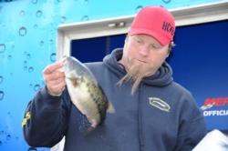 Local pro Chris Fancelli of Redding, Calif., ultimately netted a top-five finish at the EverStart Lake Shasta event with a total catch of 34 pounds, 5 ounces.