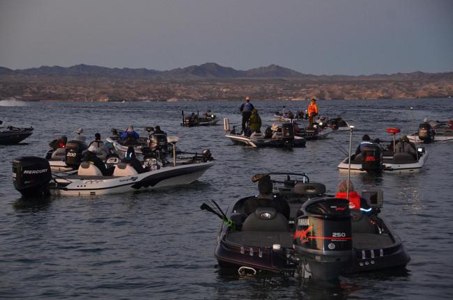The first day of EverStart Series tournament action on Lake Havasu is about to begin.
