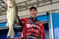Marty Stone of Fayetteville, N.C., landed in fifth place with a catch of 33 pounds, 15 ounces.