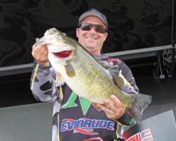 This monster bass was a day-saver for fifth-place pro Roy Hawk.