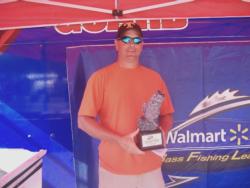 Tim Beale of Hernando, Miss., parlayed a total catch of 13 pounds, 1 ounce into a co-angler title at the March 31 Walmart BFL Mississippi River Division event on Ross Barnett Reservoir. For his efforts, Beale walked away with nearly $2,200 in winnings.