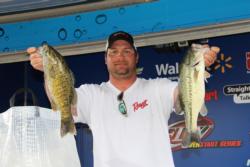 Arkansas pro Zach King held on to his third-place position.