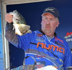 Dead-sticking soft plastics proved effective for Rich Dalbey.
