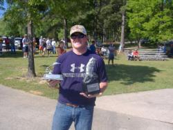 Daniel Graham of Childersburg, Ala., won first place on the Co-angler side at the April 14 Walmart BFL Bama Division event on Lake Martin with a total weight of 9 pounds, 3 ounces. For his efforts he was awarded over $1,500. 