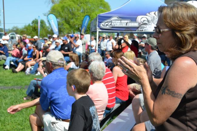 A great crowd was on hand to witness the final day of EverStart competition at Clear Lake.