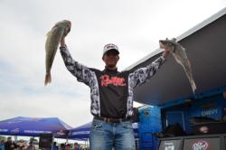 In his first top-10 on the National Guard FLW Walleye Tour, Ranger pro David Kleszyk took fifth place with an overall weight of 109 pounds, 11 ounces.
