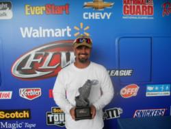 Co-angler Marty Williams of Thomasville, N.C., won the title at the May 12 Piedmont Division event on High Rock Lake with a weight of 11 pounds, 7 ounces. He was awarded over $1,700 in prize money. 