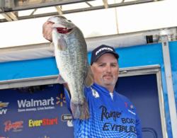 This 5-pound, 14-ounce bass anchored the fourth-place bag for Scott Hamrick.