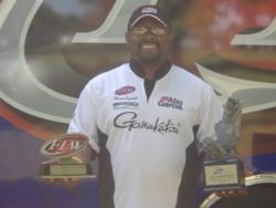 Maurice Campbell of Leominster, Mass., won the co-angler title at the June 2 Northeast Division event on the Potomac River with a catch weighing 15 pounds, 6 ounces. For his efforts he took home over $2,100 in prize money. 