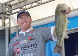 Co-angler Casey Martin caught the heaviest stringer of the day, a limit weighing 22-12.