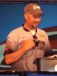 Brad Roberts ended up third among co-anglers with a three-day catch of 42 pounds, 2 ounces.