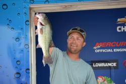 Brian Divito of Trafford, Pa., took fourth place in his first time fishing an EverStart event with a three-day total of 33 pounds, 3 ounces. 