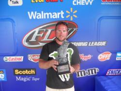 Co-angler Kris Marble of Macomb, Mich., won the June 23 Michigan Division event on Lake St. Clair with a total catch of 21 pounds, 14 ounces. Marble took home a check worth over $1,800 in prize money. 