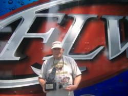 Co-angler Robert Huffine of Maryville, Tenn., won the June 30 Bama Division event on Neely Henry with four bass that weighed 15 pounds, 1 ounce. Huffine took home a check worth close to $1,800 for his win. 