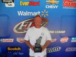 Co-angler Tony Grubb of Ann Arbor, Mich., won the July 14 Michigan Division event on the Detroit River with a total weight of 20 pounds, 14 ounces. Grubb earned nearly $1,600 in prize money for his efforts. 