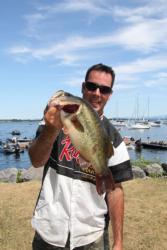 Bryan Labelle fished a jig slowly and sacked up the heaviest limit of the tournament.