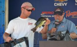 Local angler Dan McGarry finished the EverStart Series event in third place. 