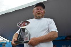 Co-angler William Bay of Berlin, Wis., won the first ever National Guard FLW Walleye Tour event that he has fished with a three-day total weight of 78 pounds, 7 ounces. 