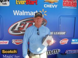 Co-angler George Boyce of Fuquay Varina, N.C., won the Piedmont Division event on Kerr Lake with a two-day total weight of 16 pounds, 12 ounces. 