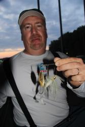 Texas pro Rich Dalbey will work his dock pattern first and then go to reaction baits as needed.