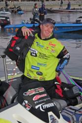 Straight Talk pro Scott Canterbury said the abundance and distribution of shad will keep the bass scattered.