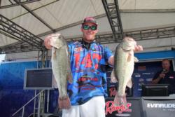 With another solid limit, Alabama pro Blake Nick is holding steady at second. 
