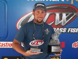 Co-angler Greg Deal of China Grove, N.C., won the Sept. 22-23 North Carolina Division Super Tournament on High Rock Lake with a total weight of 23 pounds, 5 ounces. Deal took home $2,300 in prize money for his victory. 