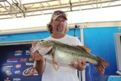 This 7-pound, 11-ounce largemouth gave Lamonte Lloyd the day-two Big Bass honors.