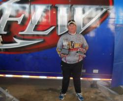 Co-angler Charles Hogg of Haughton, La., won the Feb. 2 Cowboy Division event on Sam Rayburn with four bass for a total weight of 17 pounds, 2 ounces. Hogg was awarded over $2,000 in prize money for his victory. 