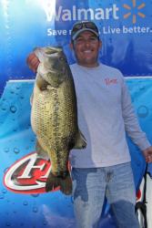 Dustin Grice caught the leading sack on swimbaits and spinnerbaits.