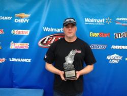 Co-angler Joe Wasson of Campbellsville, Ky., won the March 16 Mountain Division event on Dale Hollow with 14 pounds, 11 ounces. He walked away with a check worth more than $2,600 for his victory. 