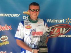 Co-angler Wyatt Hammond of Myrtle Beach, S.C., parlayed a 12-pound, 1-ounce catch in more than $1,750 in winnings and a tournament title at the April 13 BFL South Carolina Division event on Santee Cooper lakes.
