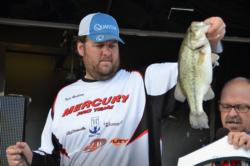 Pro Todd Rasberry of Killen, Ala., finished the EverStart Series Central Division event on Pickwick Lake in sixth place.