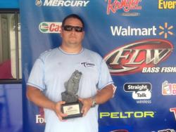 David Clark of Moore, S.C., won the May 11 South Carolina Division event on Clarks Hill Lake with a 12-pound, 4-ounce limit. He was awarded more than $1,500 in prize money for his efforts. 