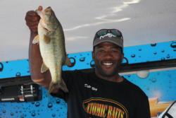 Day-one co-angler leader Dante Ray ended up in second place.