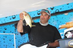 Martino Adra, who placed fourth in co-angler competition, said he spent too much time with finesse tactics.