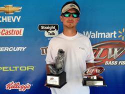 Co-angler Jed Lamb of Chapel Hill, Tenn., won the June 8 BFL Music City Division event on Old Hickory Lake with a total catch of 17 pounds, 2 ounces.