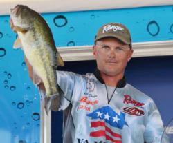 Pro Robbie Dodson of Harrison, Ark., finished the Grand Lake event in third place.