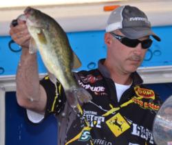 Andy Morgan of Dayton, Tenn., finished the Grand Lake event in seventh place but took over the top spot in the 2013 FLW Tour Angler of the Year race.