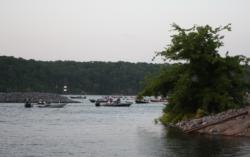 A lake wind advisory on Kentucky Lake could give EverStart competitors a rough ride.