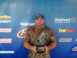 Co-angler Glenn Smith Jr. of Campton, Ky., won the Mountain Division Super Tournament on the Barren River held Sept. 7-8 with nine bass weighing 23 pounds, 3 ounces over two days. Smith banked nearly $3,000 for besting the co-angler field.